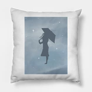 Girl in the Starry Sky Pillow