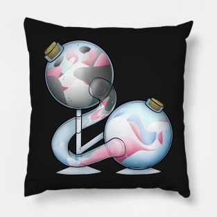 Demigirl And Transgender Pride Potion Pillow