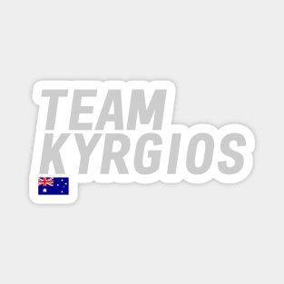 Team Nick Kyrgios Magnet