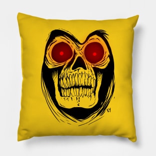 Myah! Skull Face Pillow