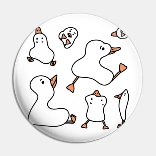 Geese Pin