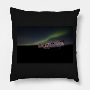 Iceland - DC3 and Aurora Pillow