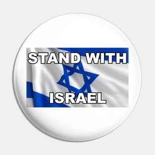 Stand With Israel Pin