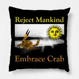 Embrace Crab Pillow