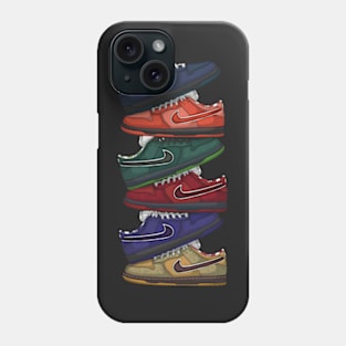 stacking six shoe Phone Case