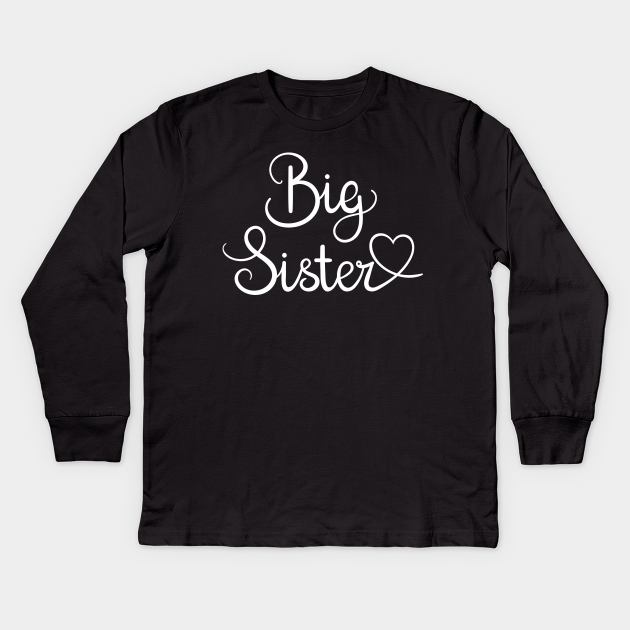 big sister shirt long sleeve