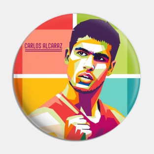 carlos alcaraz Pin