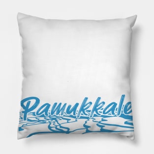 Pamukkale Traverine in Turkey Pillow