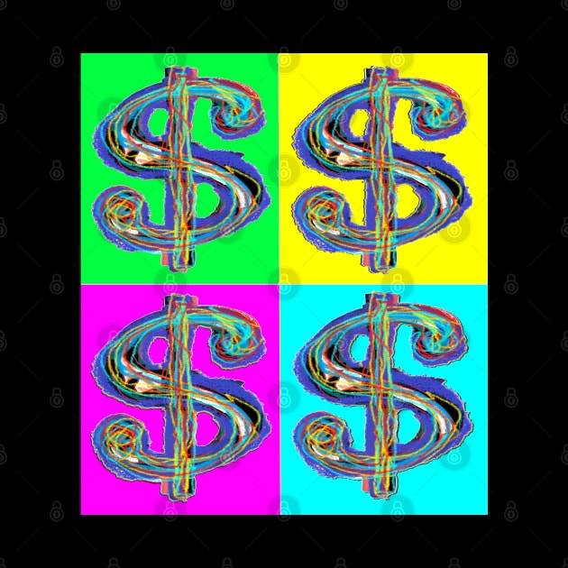 Dollar Pop Art 22 by LowEndGraphics