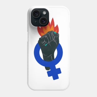 The feminist struggle Phone Case