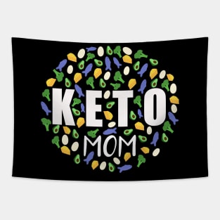 Keto Mom Collage - Fitness and Diet Tapestry