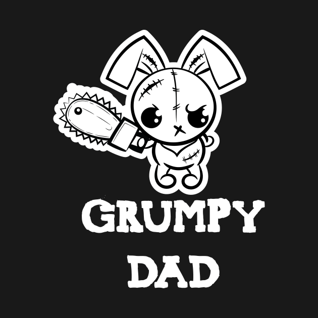 Grumpy Dad Voodoo Bunny by ProjectX23Red