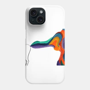 Horsin' Around With Color Phone Case