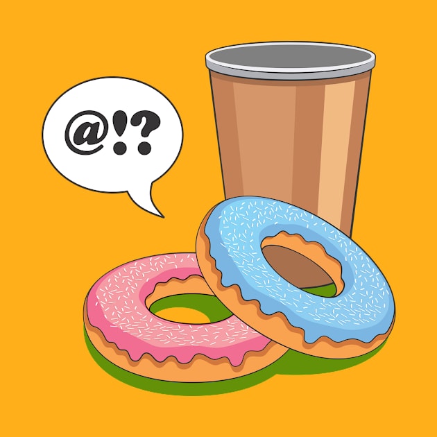 donuts and coffee by Amabyn Creative