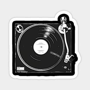 Turntable Vintage Audio Vinyl Record Player Magnet