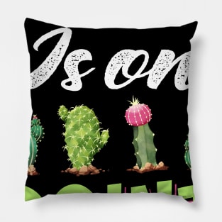 Cactus Teacher T-Shirt - Cute 4th Grade Teacher Pillow