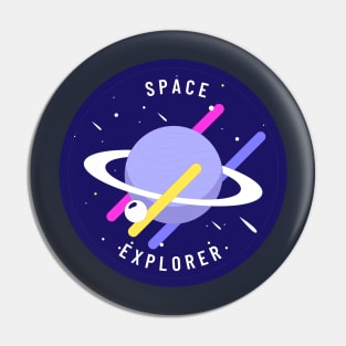 Space Explorer Pin