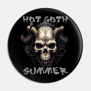 Hot Goth Summer Pin