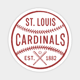 Cardinals Ball 2 by Buck Tee Magnet