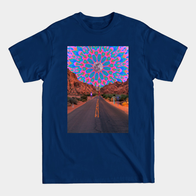 Road Trip - Psychedelic Colors - T-Shirt