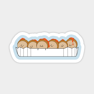 Currywurst friends Magnet