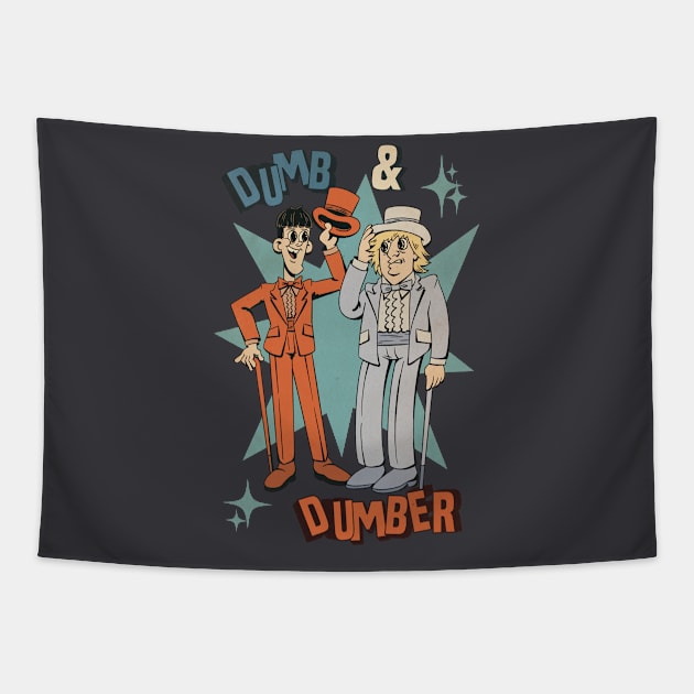 Dumb and Dumber Tapestry by atomiqueacorn