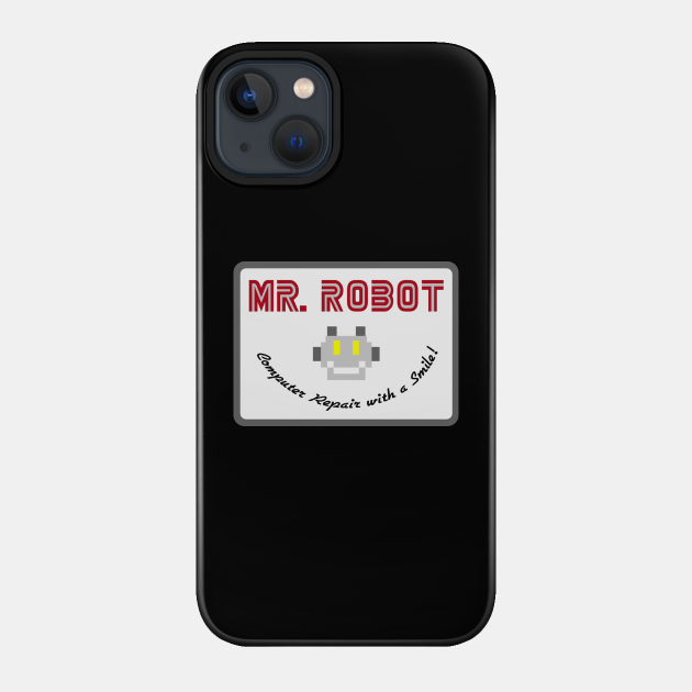 Computer Repair With a Smile! - Robot - Phone Case