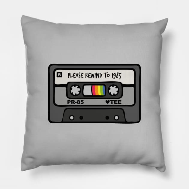 Please Rewind to 1985 Pillow by majoihart