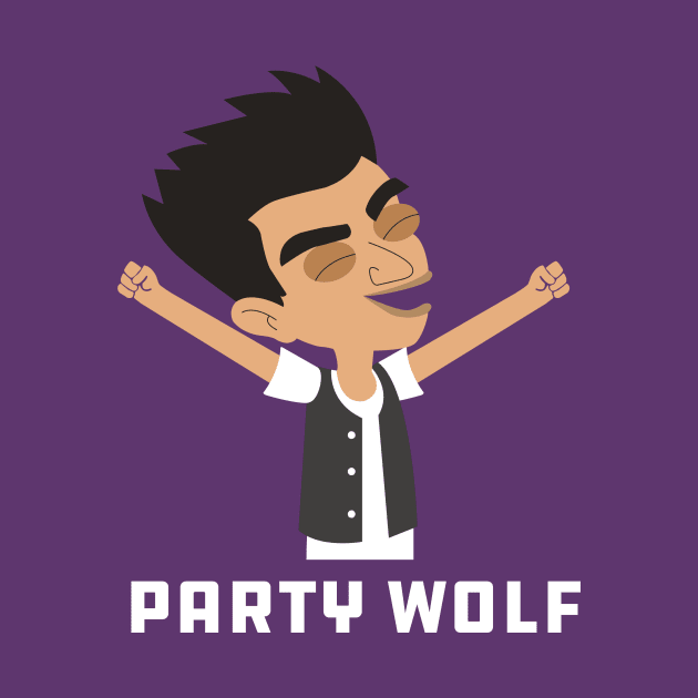 Big Mouth Party Wolf by TempestDesign