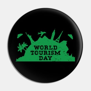 World Tourism Day Travel With Your Buddies Enjoy Vacations Pin