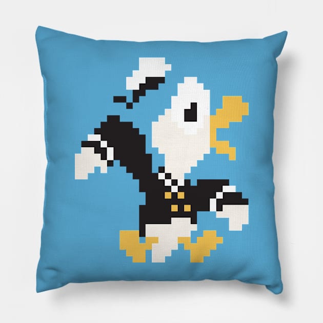 Hunting Donald Modern Pillow by thom2maro