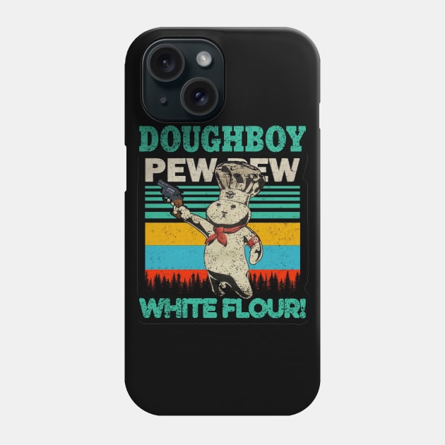 VINTAGE DOUGHBOY PEW PEW Phone Case by Angelmuvon