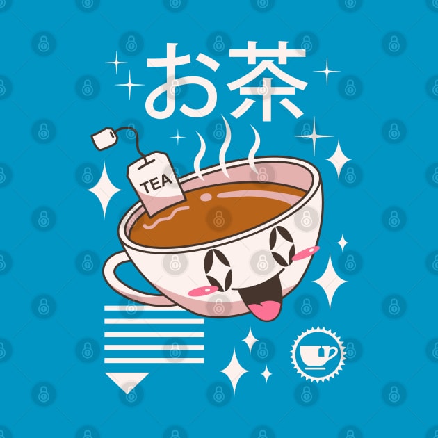 Kawaii Tea by Vincent Trinidad Art