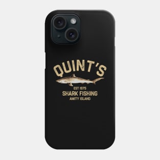 Quint's Shark Fishing - Amity Island Phone Case