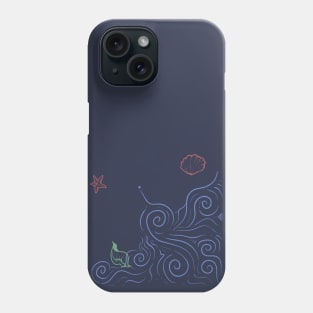 A Day at the Beach Phone Case