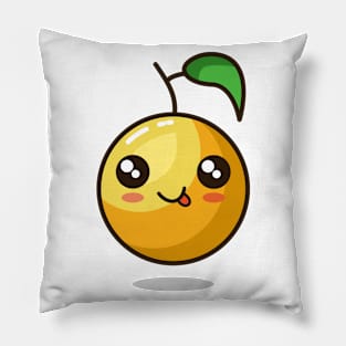 eat emoji design Pillow