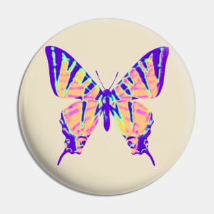 Purple Tiger Butterfly Pin
