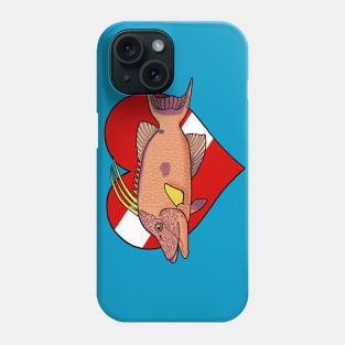 Hogfish Diver Phone Case