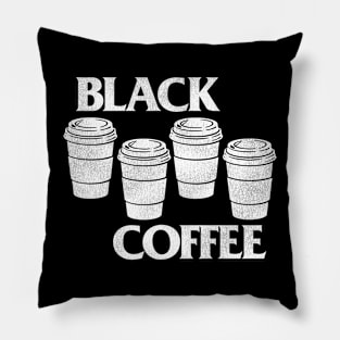 Black Coffee Pillow