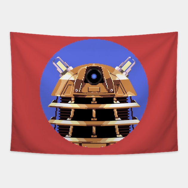 Pixel Dalek Tapestry by BOT3241