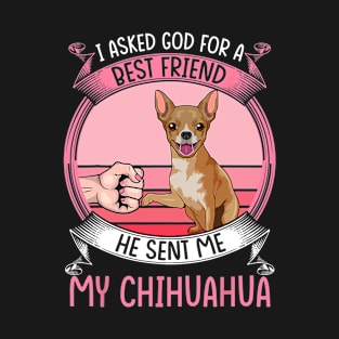 Chihuahua Mom Chihuahua Apparel Quote T-Shirt