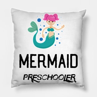 Back To School Trendy Mermaid Gift For Girls - Mermaid Preschooler Pillow