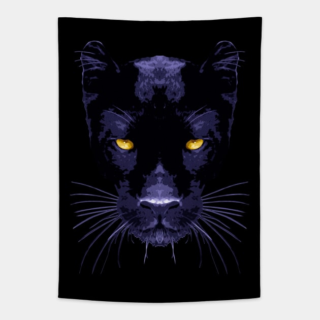 Black Panther Tapestry by Artizan