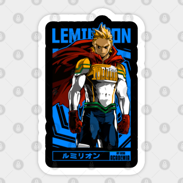 Lemillion My Hero Academia Manga Design Lemillion Sticker