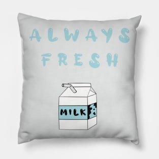 Always Fresh Milk Carton Pillow