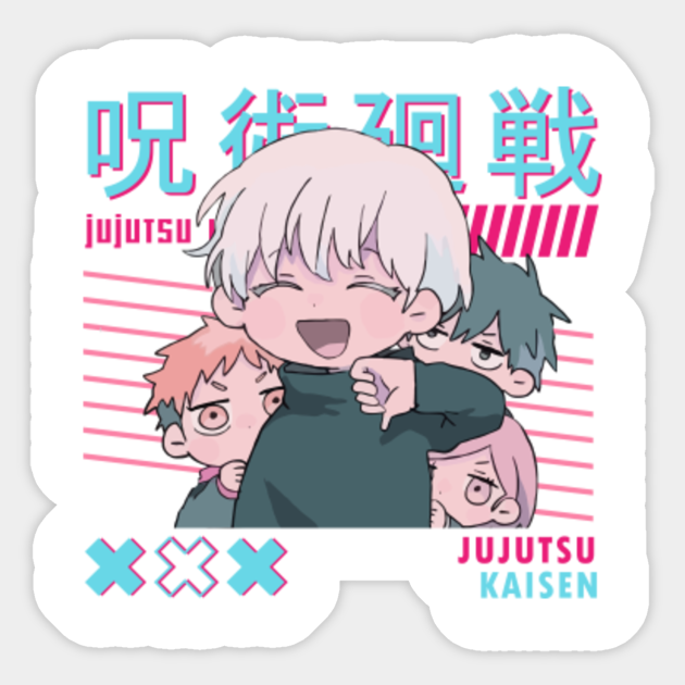 jujutsu kaisen chibi student sorcerers jujutsu kaisen