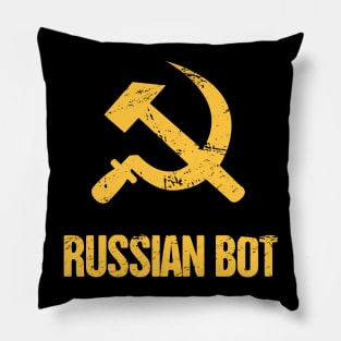 Funny Russian Bot / Internet Troll Pillow