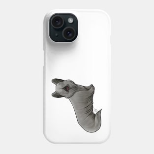 Dog - Skye Terrier - Blue Phone Case