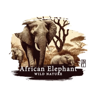 African Elephant - WILD NATURE - ELEPHANT -6 T-Shirt