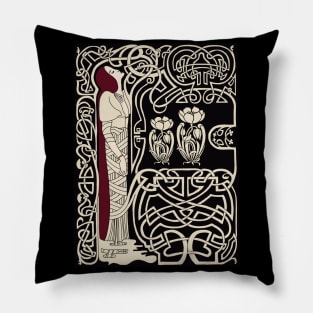 Celtic Girl Pillow